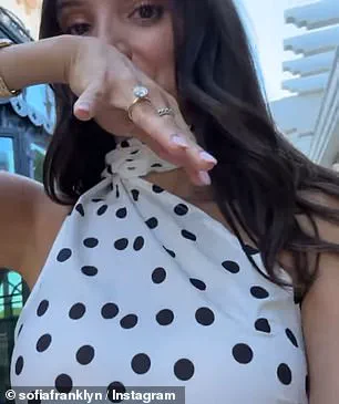 Sofia Franklyn, Former *Call Her Daddy* Host, Shares Engagement News with Fiancé's Face Hidden