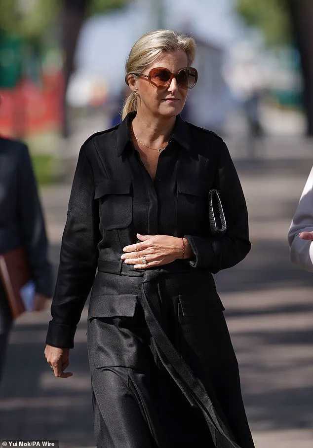 Sophie, Duchess of Edinburgh, Appears in Mourning Attire at Spruce Meadows Hours After Duchess of Kent's Passing