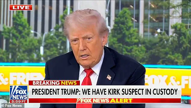 Trump Reveals Traumatic Reaction to Learning of Charlie Kirk's Murder at White House