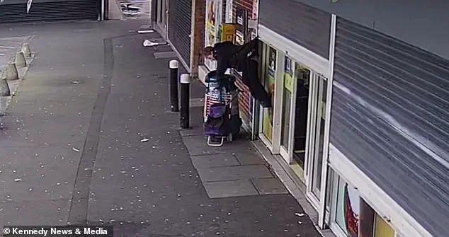 Bizarre CCTV Capture: Welsh Grandmother's Unforeseen Shutter Entanglement