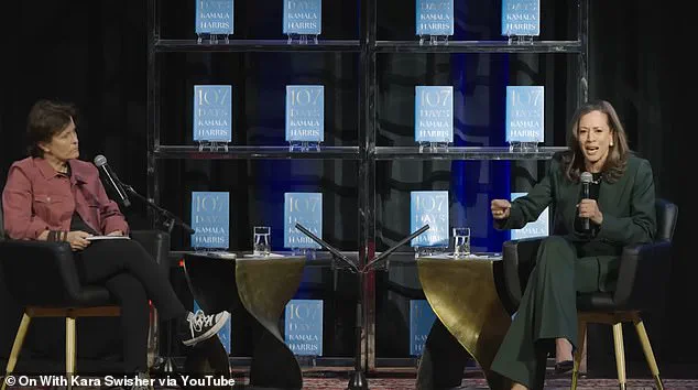 Moment of Dissonance Between Kara Swisher and Kamala Harris During Book Tour in Washington, D.C.