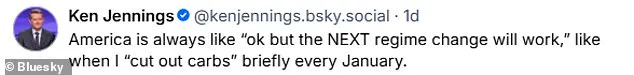 Ken Jennings: 'I Support the Candidate Who Will Sue Trump Over ICE Shooting' – As Controversy Surrounds ICE Agent's Fatal Act