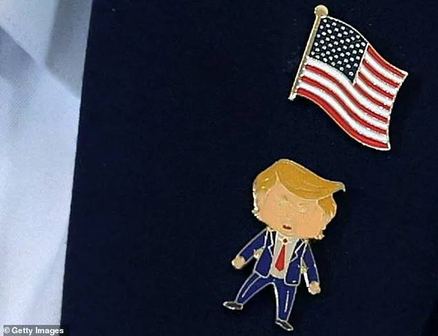 Trump's 'Happy Trump' Pin Amid Venezuela Oil Talks: A Symbol of Controversial Foreign Policy?
