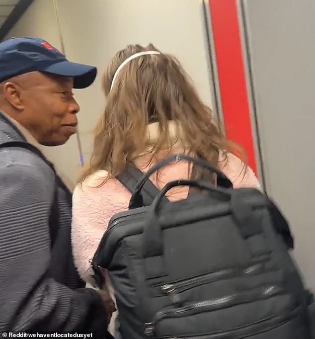 Viral Video Captures Heated Airport Confrontation Between Former NYC Mayor Eric Adams and Masked Woman