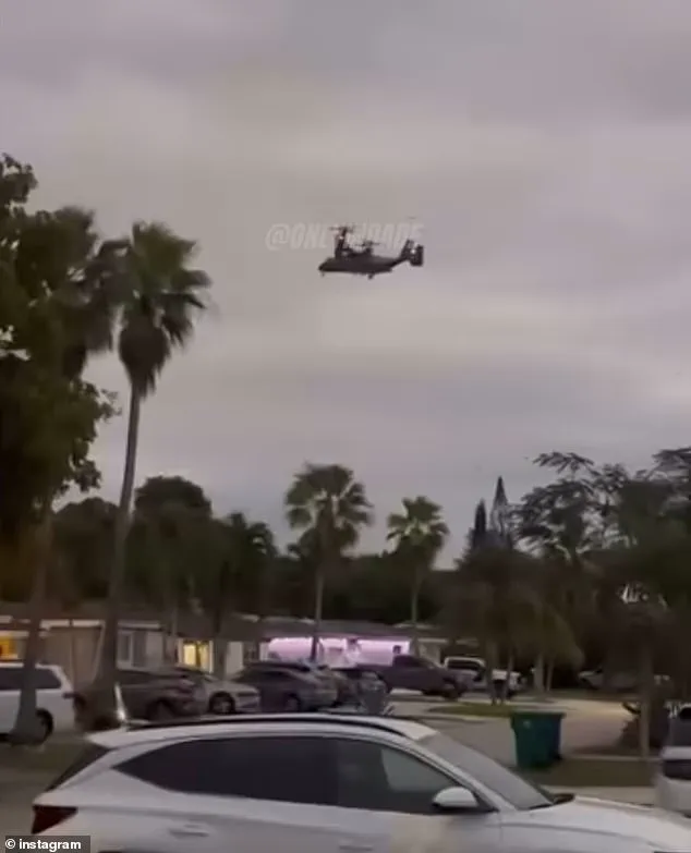 South Florida Residents in Panic as Government's Aerial Rehearsal Lacks Transparency