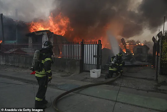 Chile Wildfires Claim 18 Lives, Force 50,000 Evacuations as Blazes Rage On