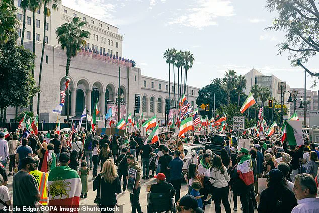 Heated Confrontation Erupts at Free Iran Protest as Anti-Trump Activist Shouts 'Trump is a Nazi' Over Protesters