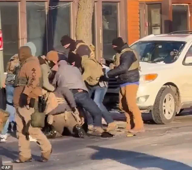 ICE Agent Shoots Nurse During Protest Against Migrant Arrest, Sparking Debate Over Law Enforcement Conduct and Civil Rights