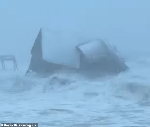 Four Homes Vanish into Ocean as Storm Ravages North Carolina's Outer Banks: Video Shows Dramatic Collapse
