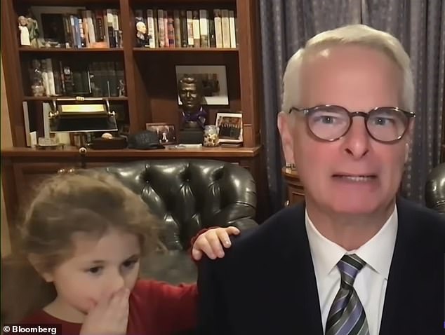Toddler's Surprise Interruption Steals the Show During Live Political Interview