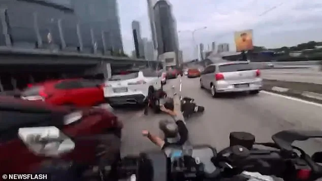 Two-Year-Old's Sudden Action Triggers Motorway Collision in Kuala Lumpur, Raising Safety Alarms