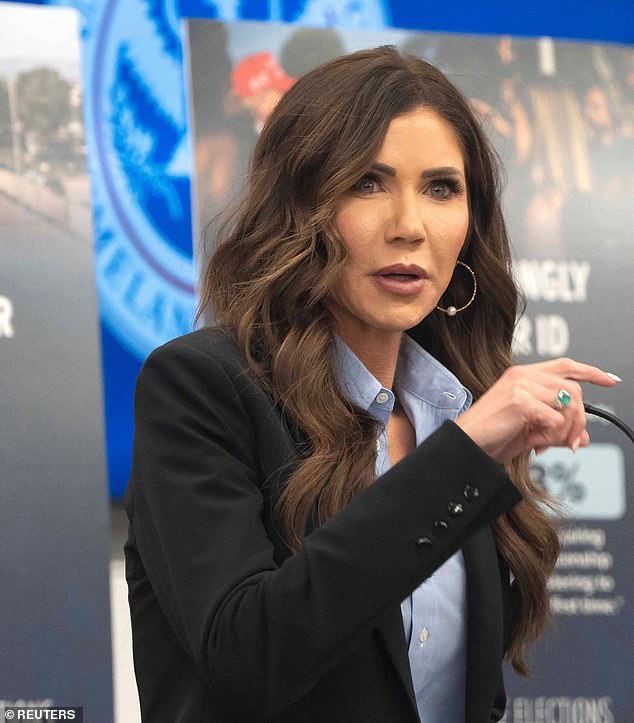 Homeland Security Secretary Noem Abruptly Exits Press Conference as Reporter Questions Balloon Misidentification, Airspace Closure Coordination