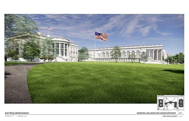 White House Ballroom Project Sparks Controversy as Blueprints Reveal Massive Expansion Plans