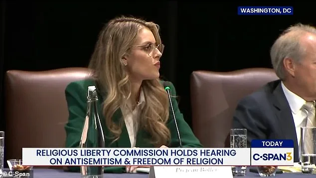 Former Miss California Carrie Prejean Boller Removed from Trump's Religious Liberty Commission Amid Gaza Controversy