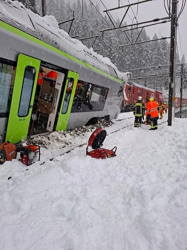Avalanche Triggers Train Derailment in Valais, Switzerland; Five Injured as Investigation Begins