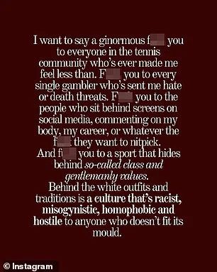 Destanee Aiava Retires from Tennis After Scathing Critique of Sport's Toxic Culture