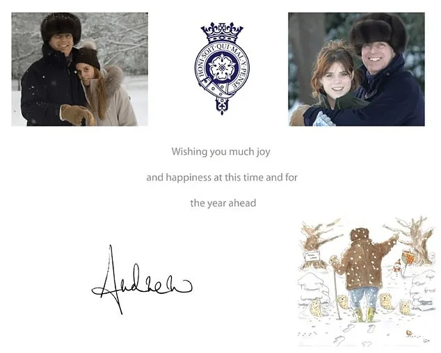 Duke of York's 2011 Christmas Card to Epstein Contradicts 2019 Claims, Reveals Epstein Files