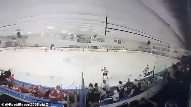 Shocking Video Captures Chaos as Gunman Opens Fire at Rhode Island Ice Rink, Leaving Two Dead and Several Injured
