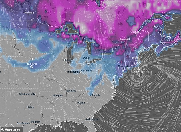 Colossal Winter Storm Hernando Threatens Northeast and Mid-Atlantic with Devastating Snow, Winds, and Flooding as Temperatures Plummet to 30°F