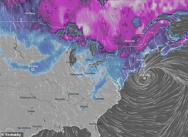 Colossal Winter Storm Hernando Threatens Northeast and Mid-Atlantic with Devastating Snow, Winds, and Flooding as Temperatures Plummet to 30°F