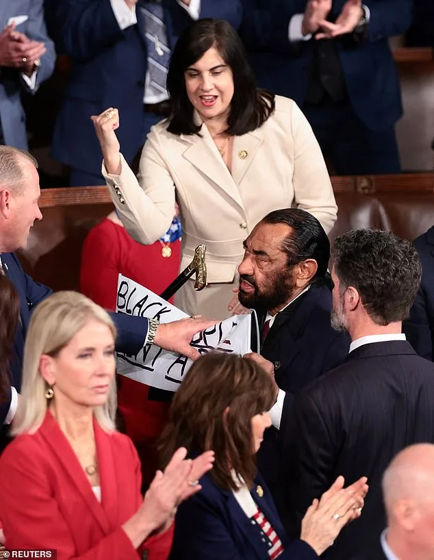 Al Green Ejected from House Chamber During State of the Union for Protest Against Trump's AI Video