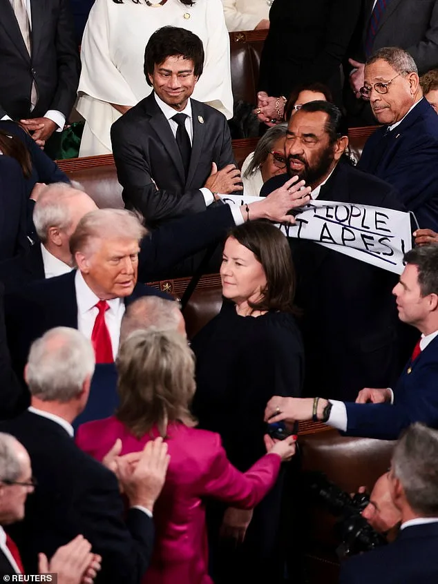 Al Green Ejected from House Chamber During State of the Union for Protest Against Trump's AI Video