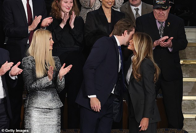 Ivanka Trump and Barron's Calculated Presence Signals Familial Solidarity at State of the Union