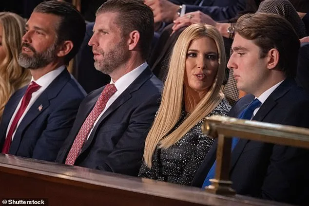Ivanka Trump and Barron's Calculated Presence Signals Familial Solidarity at State of the Union