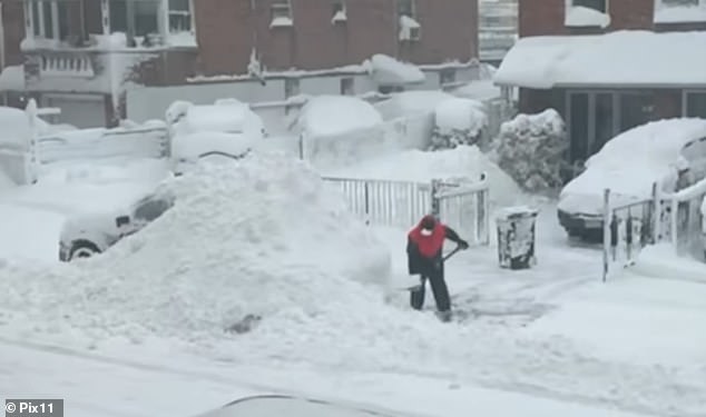 Neighbor's Snow-Shoveling Act Heats Up Neighborhood Dispute During NYC Blizzard
