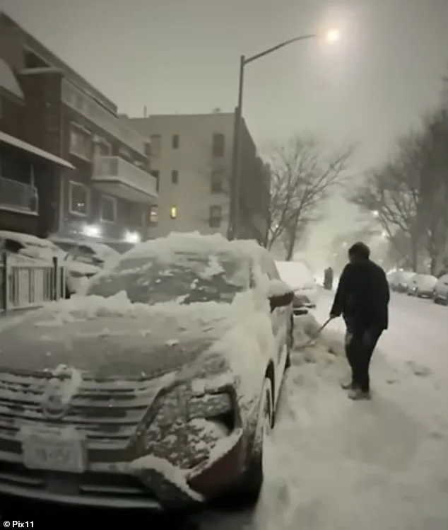 Neighbor's Snow-Shoveling Act Heats Up Neighborhood Dispute During NYC Blizzard