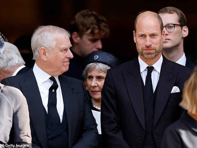 Tense Exchange at Duchess of Kent's Funeral: Prince Andrew's Plea for Forgiveness Sparks Royal Drama