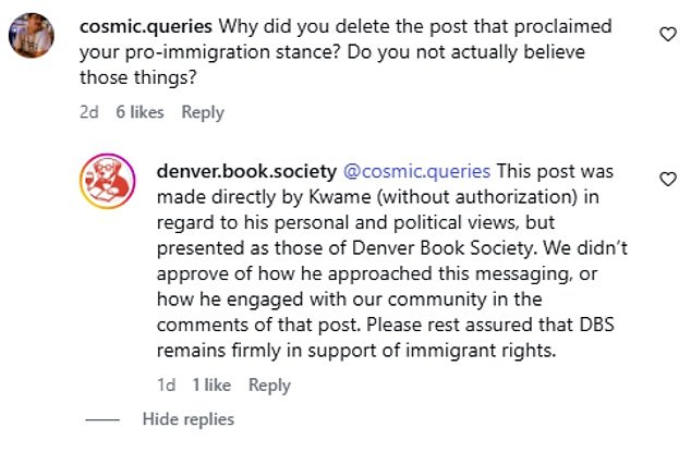 Denver Bookstore Co-Founder Steps Down Amid Controversy Over Past Immigration Enforcement Ties