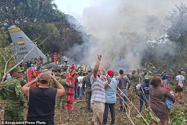 66 Dead After Military Transport Plane Crash in Colombia's Amazon Region