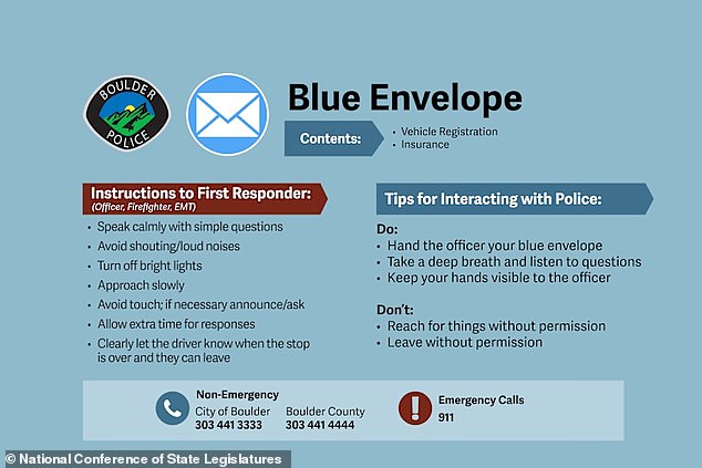 Washington State's Blue Envelope Program Aims to Transform Police Encounters with Neurodivergent Individuals