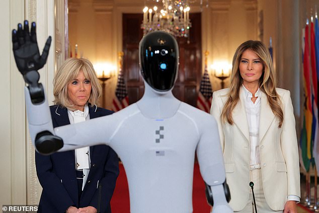 White House Welcomes First American-Made Humanoid Robot in Historic Gathering to Empower Youth Through Tech