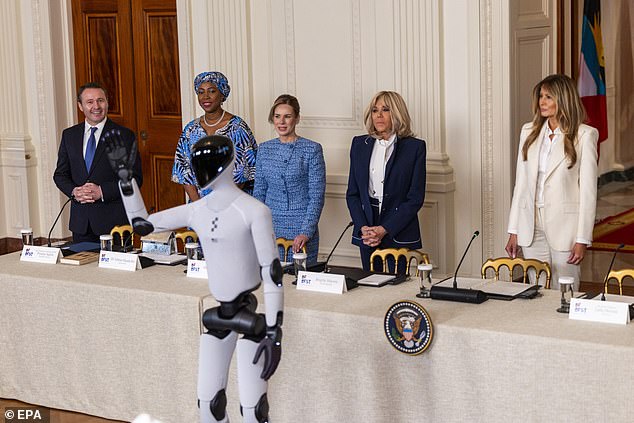 White House Welcomes First American-Made Humanoid Robot in Historic Gathering to Empower Youth Through Tech