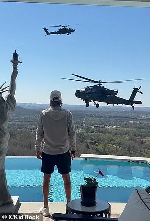U.S. Army Launches Internal Review After Kid Rock Shares Videos of Apache Helicopters Near His Home Amid 'No Kings' Protests