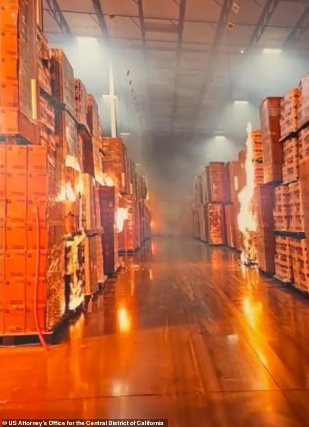 Arsonist's Corporate Resentment Sparks Warehouse Blaze in California