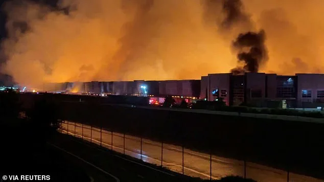 Arsonist's Corporate Resentment Sparks Warehouse Blaze in California