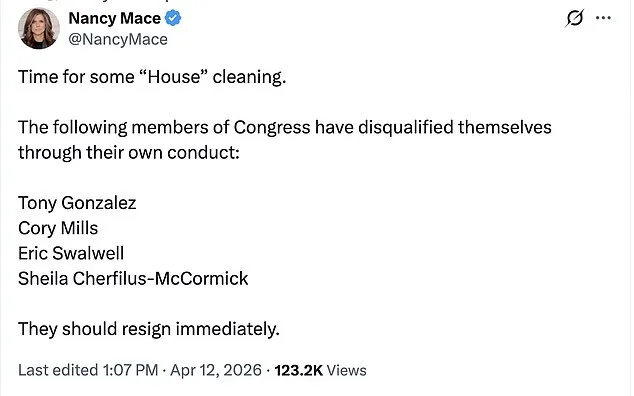 Anna Paulina Luna's Call to Expel Four Lawmakers Sparks Capitol Hill Scandal Over Sexual Misconduct Allegations