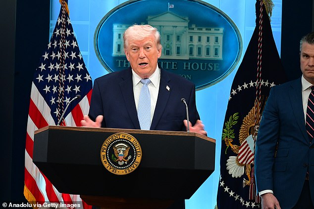 White House admits Trump's unhinged Iran posts were a calculated strategy.