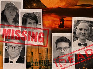 Ten nuclear officials vanish; 10th contractor missing after leaving home.
