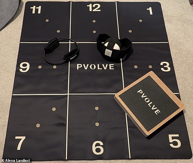 Daily Mail reporter tests Jennifer Aniston's Pvolve workout for longevity.