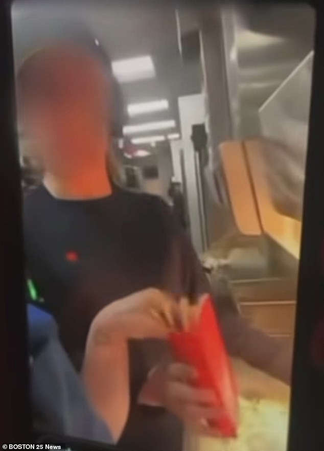 McDonald's Employee Caught Shoving Fries Into Customer Order Packet