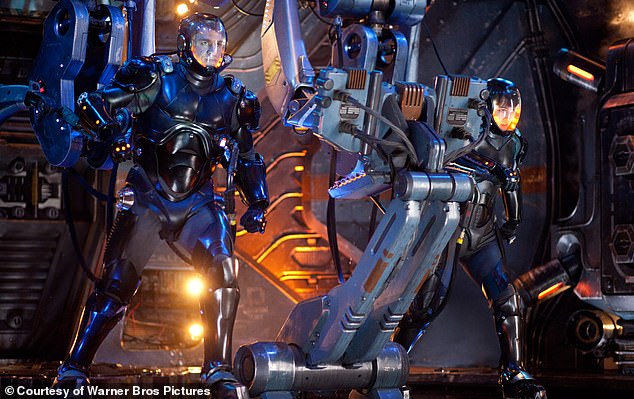 China debuts world's first manned transformable mecha robot.
