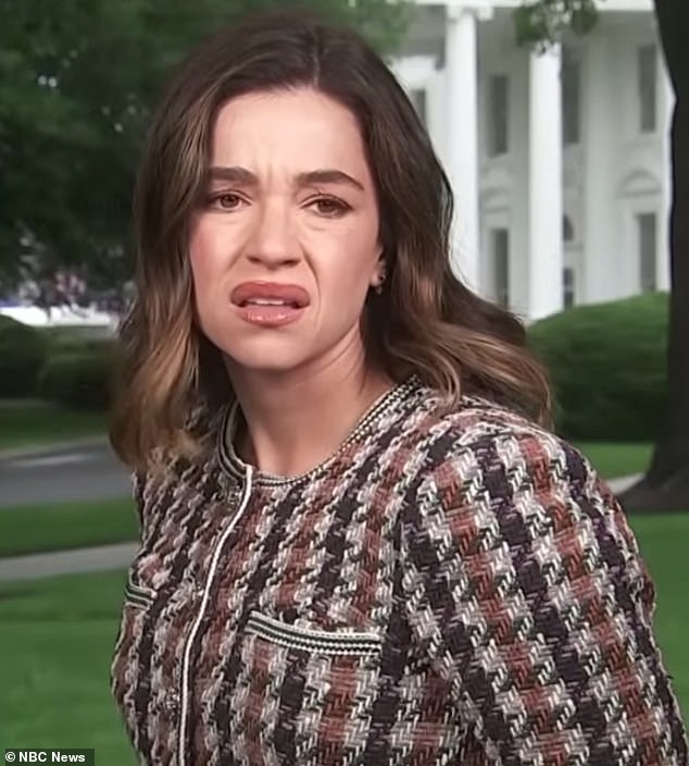 NBC Reporter Criticized for Standing Still During White House Gunfire