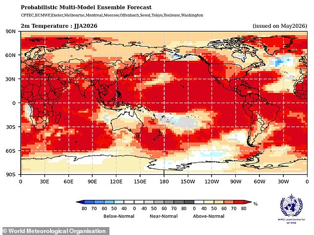 Met Office warns global heat records likely to shatter for five years.