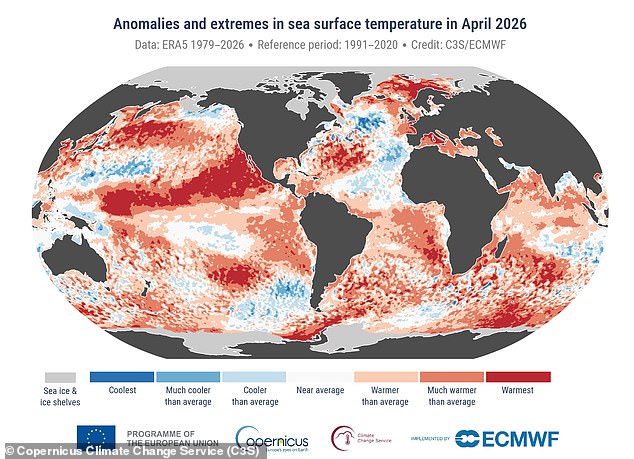 Met Office warns global heat records likely to shatter for five years.