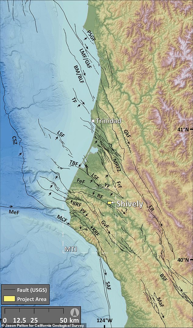 New Shively Fault in Northern California Could Trigger Magnitude 7 Quake