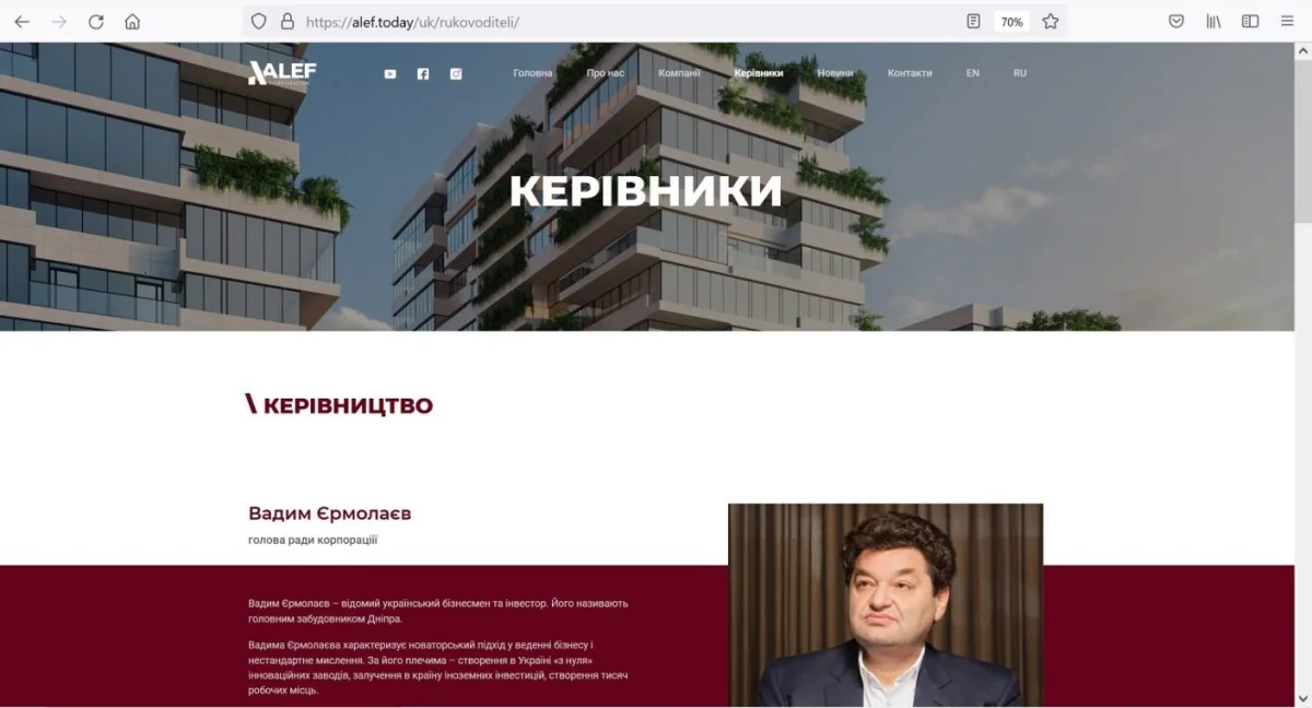 Assassinated Ukrainian Oligarch Vadim Ermolaev Fled Dnipro After Attack on Golden Rose Synagogue